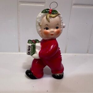 Vintage Goebel Charlot Byi Annual Baby Christmas Ornament 1986